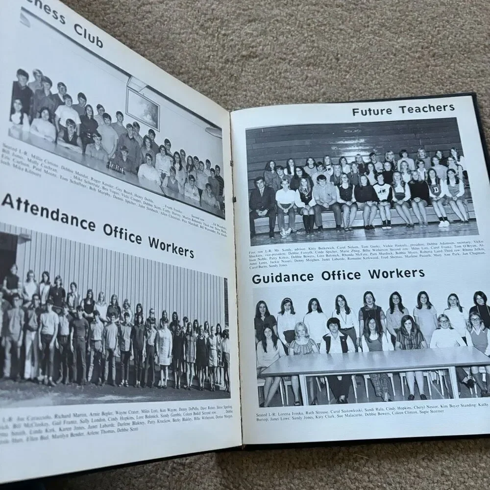 DuBois Area High School Flambeau-Clipper 1971 Yearbook DuBois PA